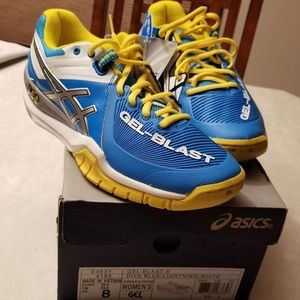 *NEW* Asics Gel-Blast 6 Women's Court Shoes (sz 8)